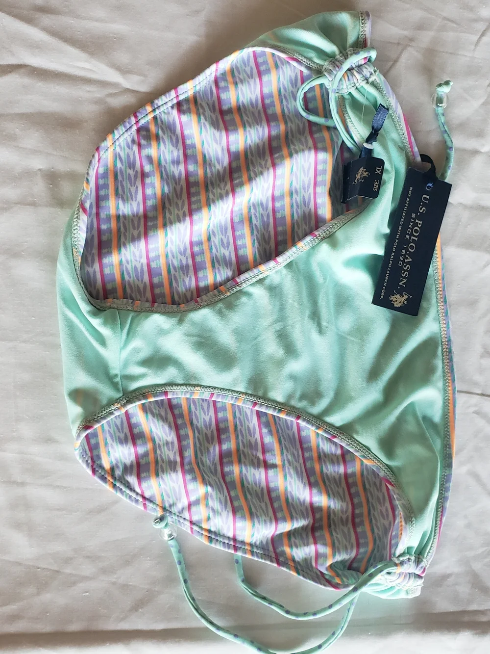 U.S. Polo Assn. Multi-Stripe Women’s Swim Bottom